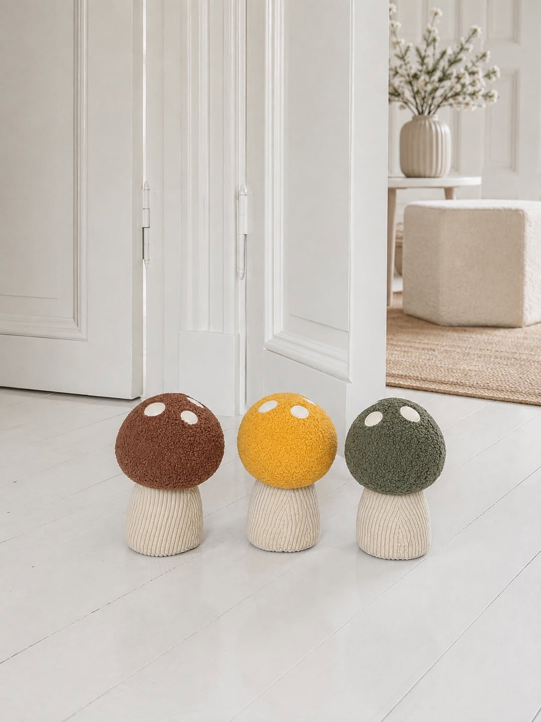 Dørstopper mushroom - flere farver