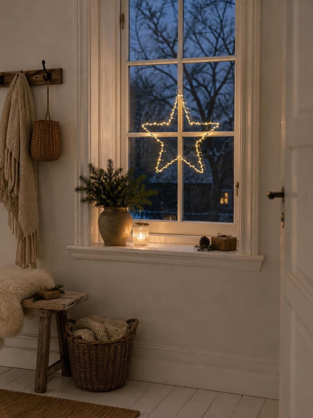 Stjerne med 120 led lys