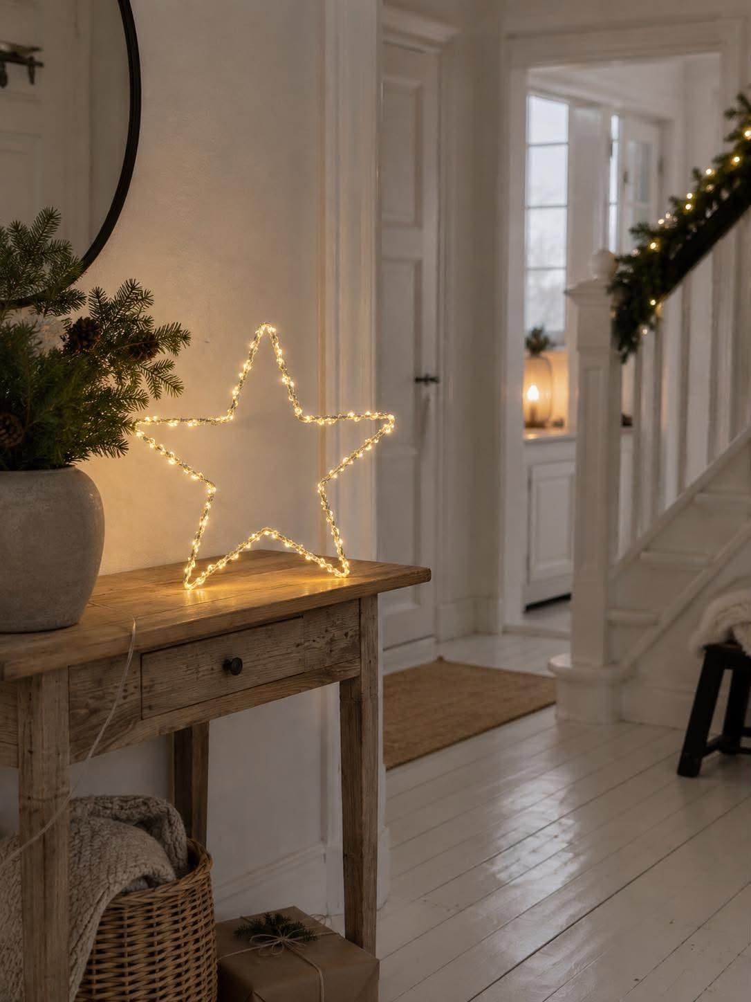 Stjerne med 120 led lys