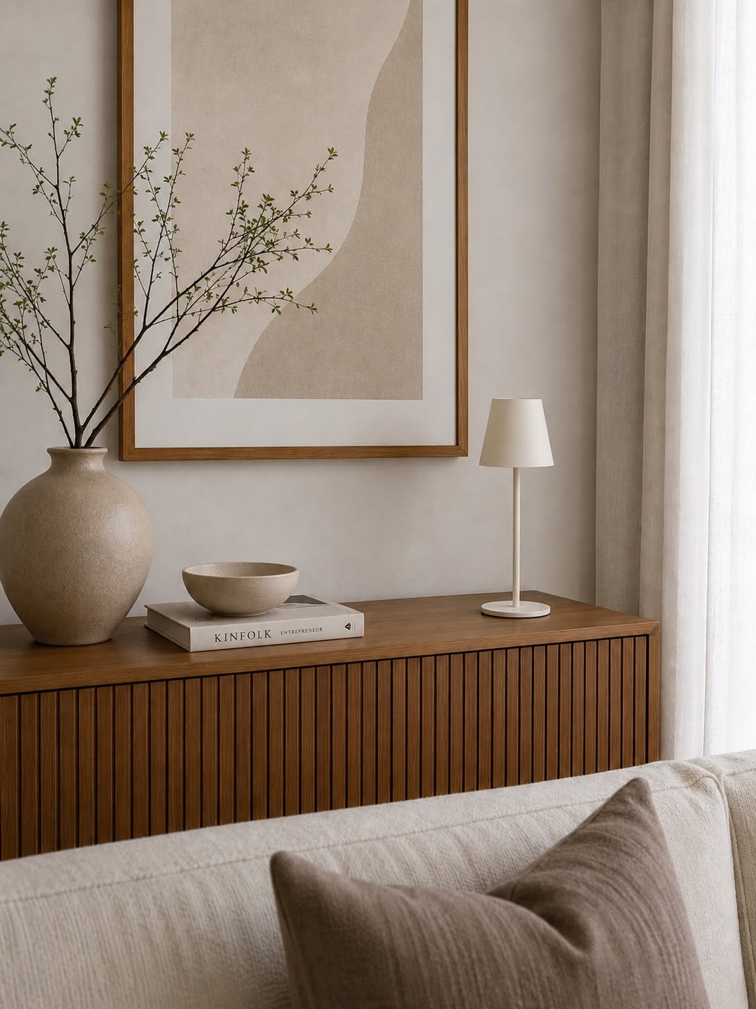 Genopladelig lampe - White