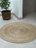 Jute gulvtæppe - 90cm