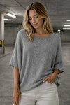 Bluse Sia Grey – Oversize