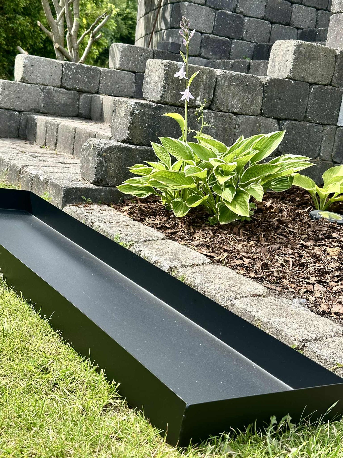 Spejlbassin Rectangle - Black