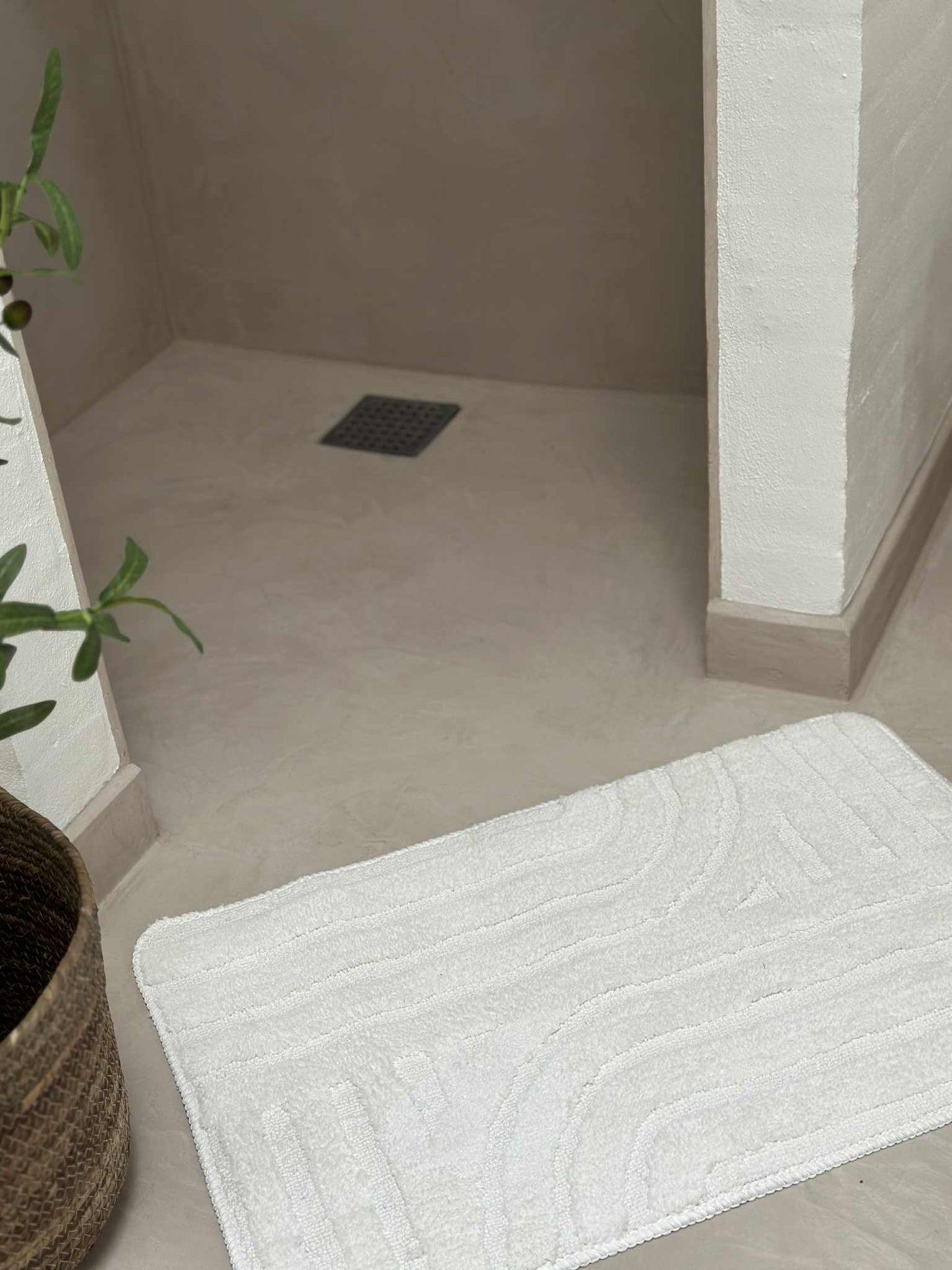 Bademåtte White