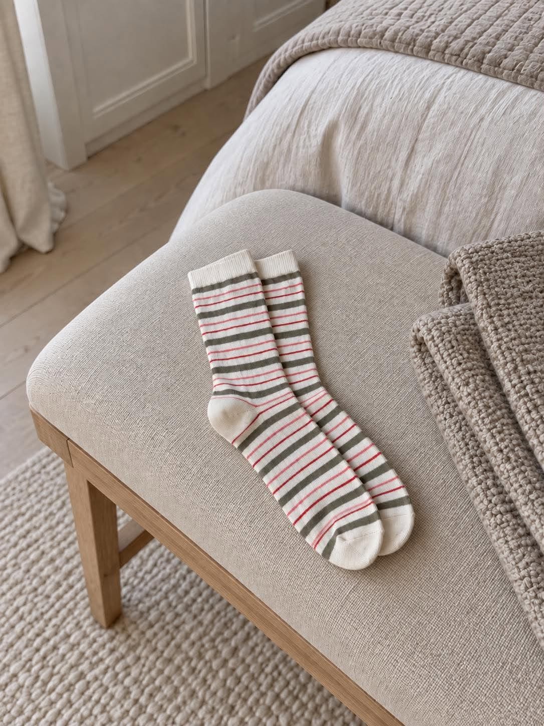 Strømper Strib - Str 37-41