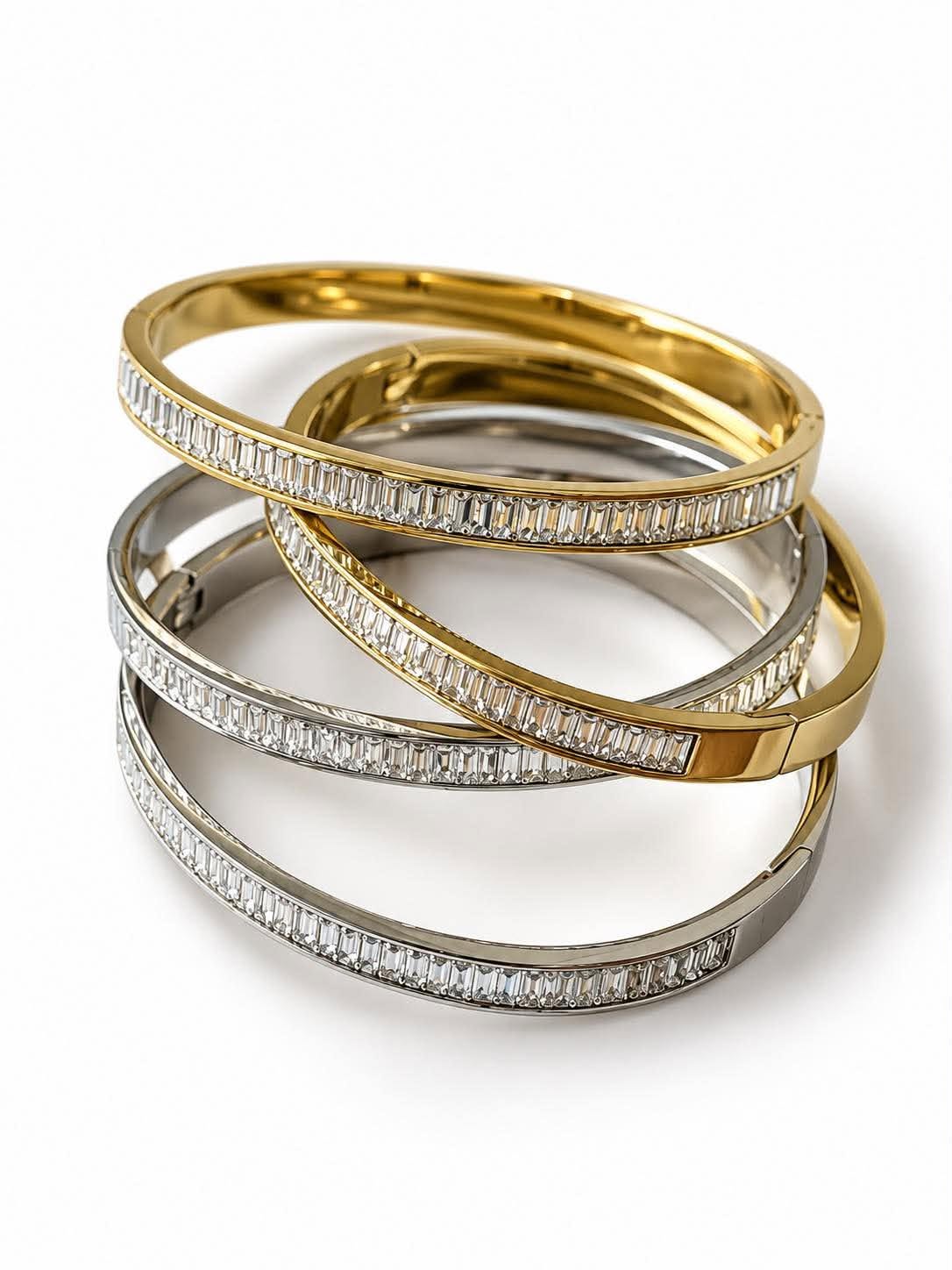 Armring FILUCA - rustfit stål - CZ