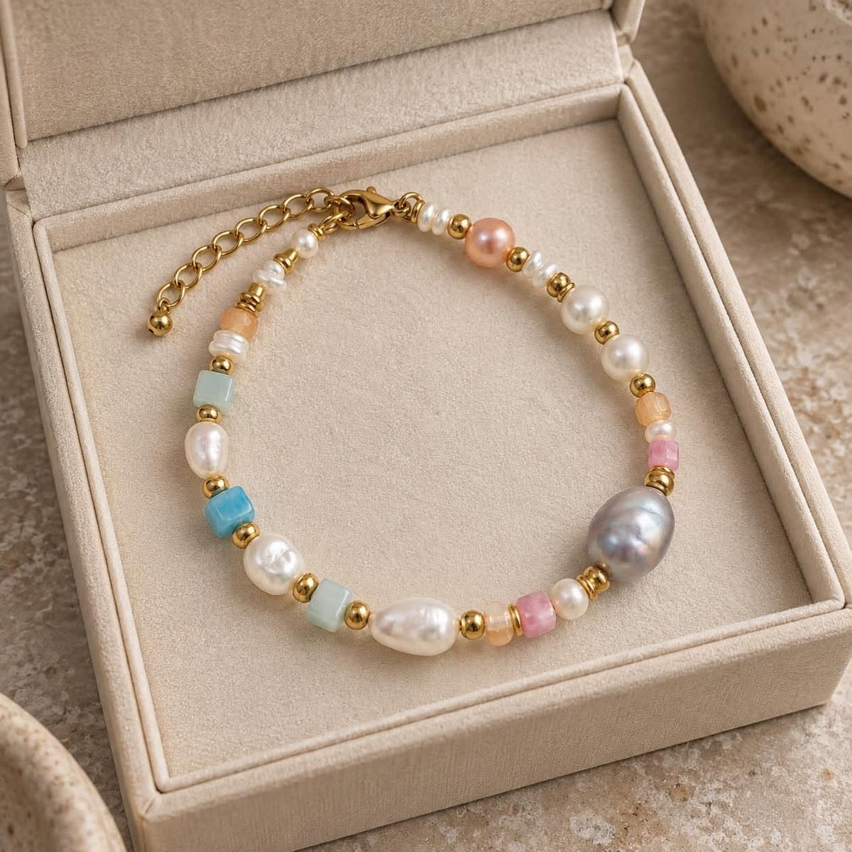 Armbånd Eloise 18K forgyldt