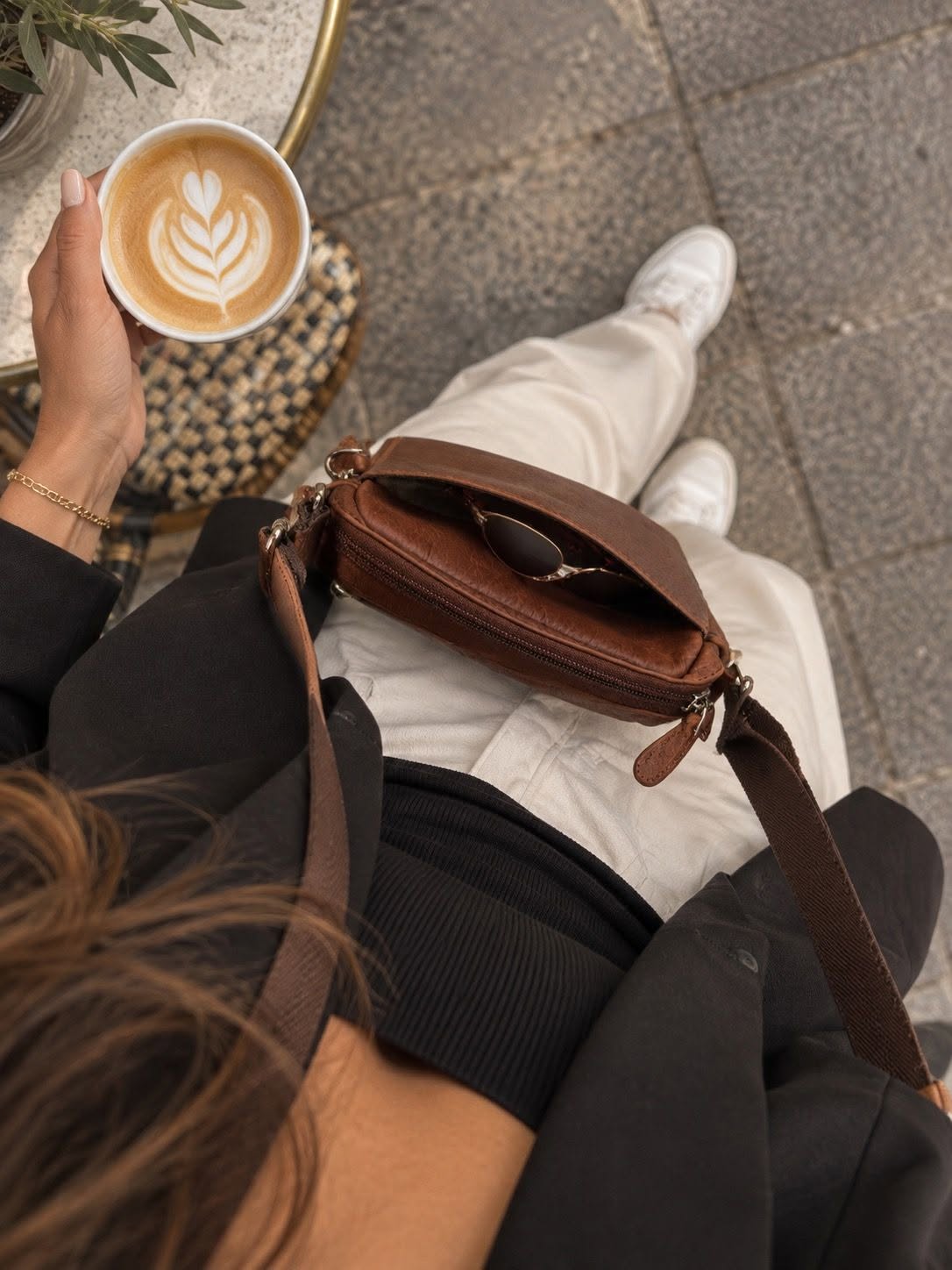 Mobiltaske / Crossover - Brown Daily