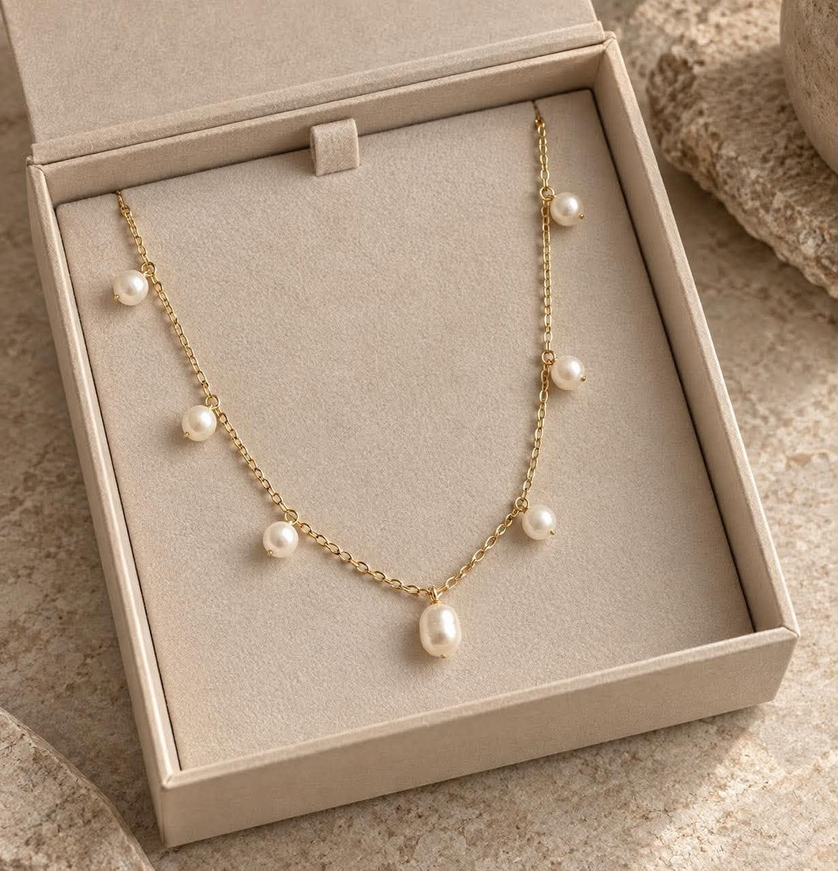 Halskæde Joanna 18K forgyldt Sterling Silver