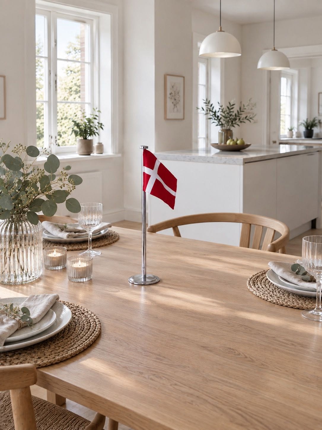Flag Dannebrog - 40 cm