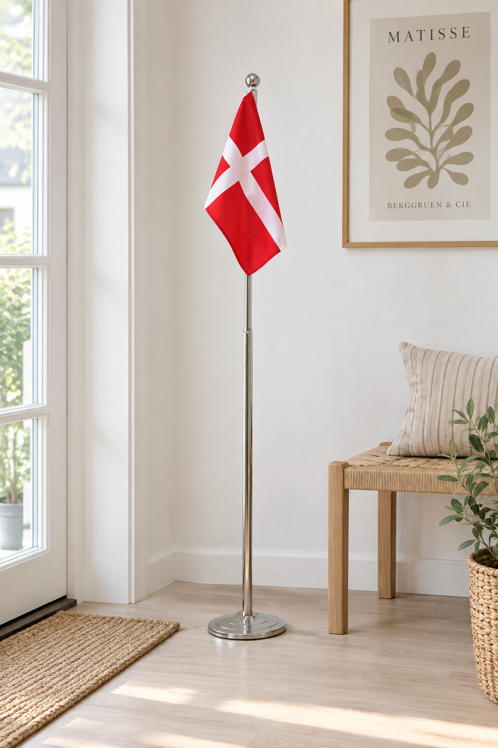 Flag Dannebrog - Str. 108-192 cm
