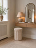 Puff med opbevaring - Beige