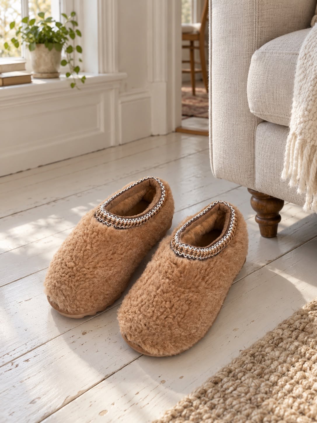 Hjemmesko EVA Beige
