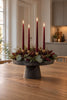 Rund fad / bakke i beton look - Stor