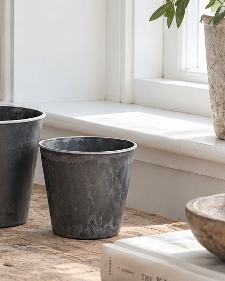 Potte i beton look – Lille