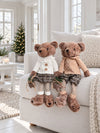 Julebamse pige – Dekorativ Figur