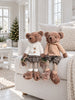 Julebamse pige – Dekorativ Figur