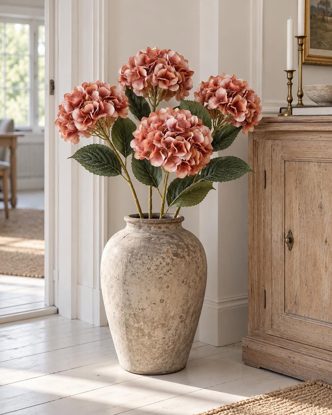 Hortensia brændte farver - Mix