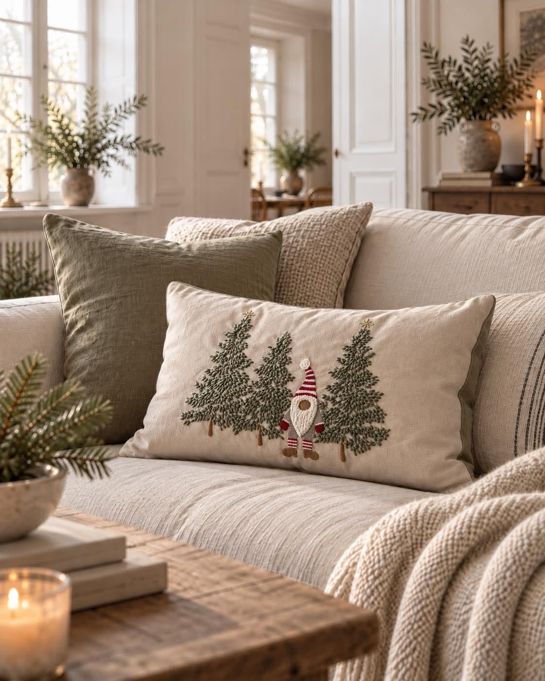 Pudestykke JUL - 30x50 – Julemotiv