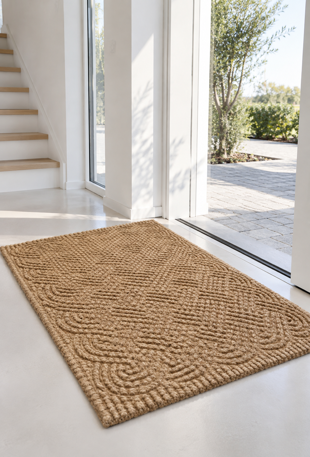 Dørmåtte kokosfibre XL - 85x130cm
