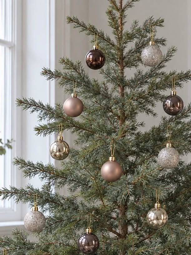 Julekugler 20 stk – Brune nuancer