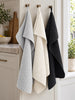 Viskestykker 3 stk microfiber - hvid, grå , antrasit