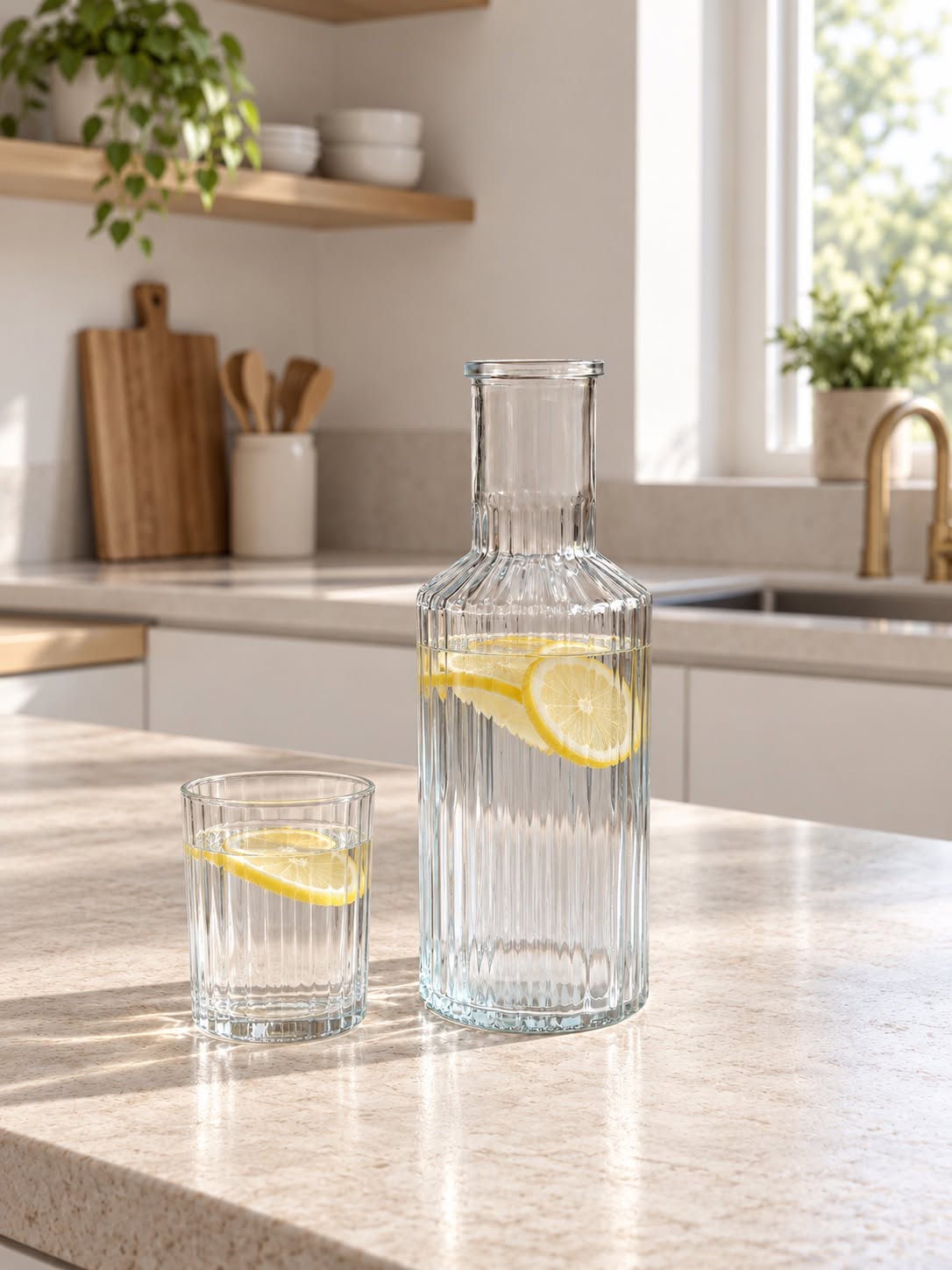Karaffel 800 ml – Klar Glas