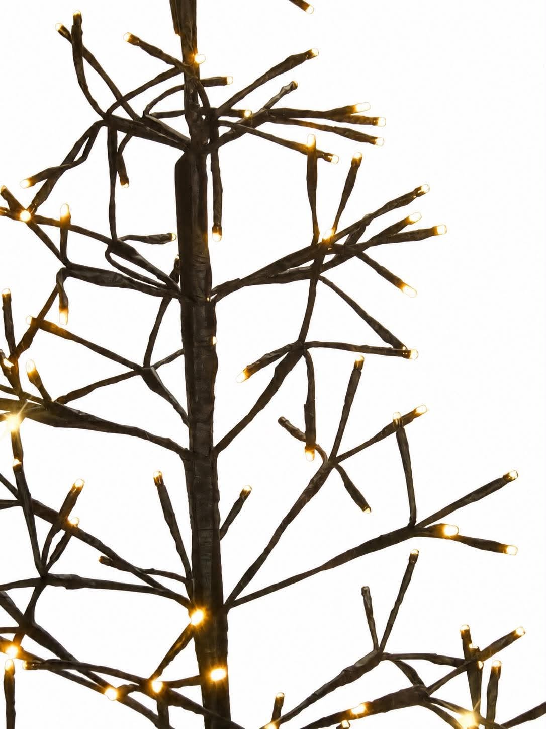 A-formet træ med LED lys 120 cm
