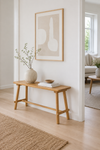 Bænk Oak nature 90 cm
