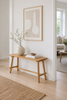 Bænk Oak nature 90 cm