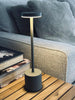 LED bordlampe KELLY Taupe - genopladelig