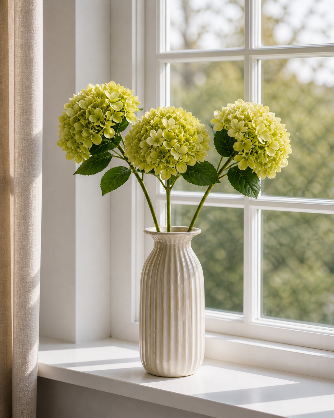 Hortensia Stilk - Lime