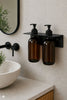 Dobbelt ophæng til dispenser - Black