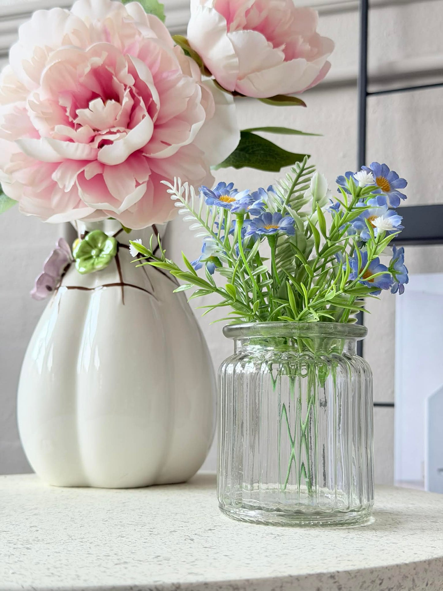 Blomster i vase - Flere farver