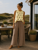 Bluse top Lucina - Yellow