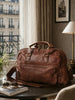 Weekendtaske Raw boheme - Brown