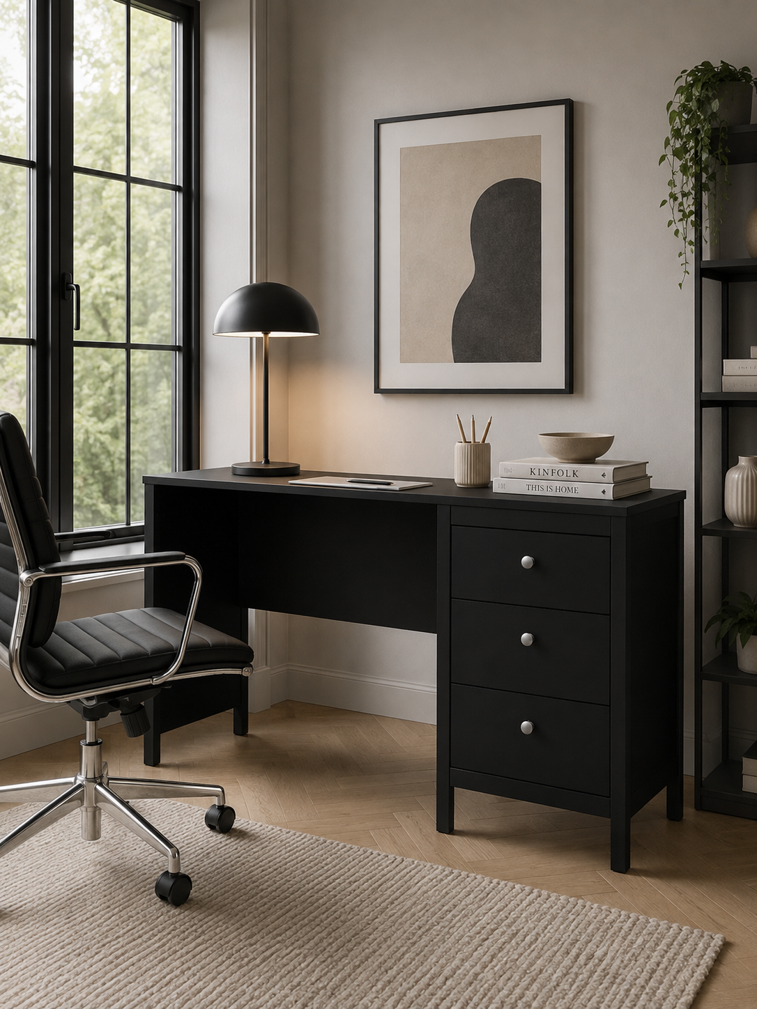 Skrivebord Nordic - Black