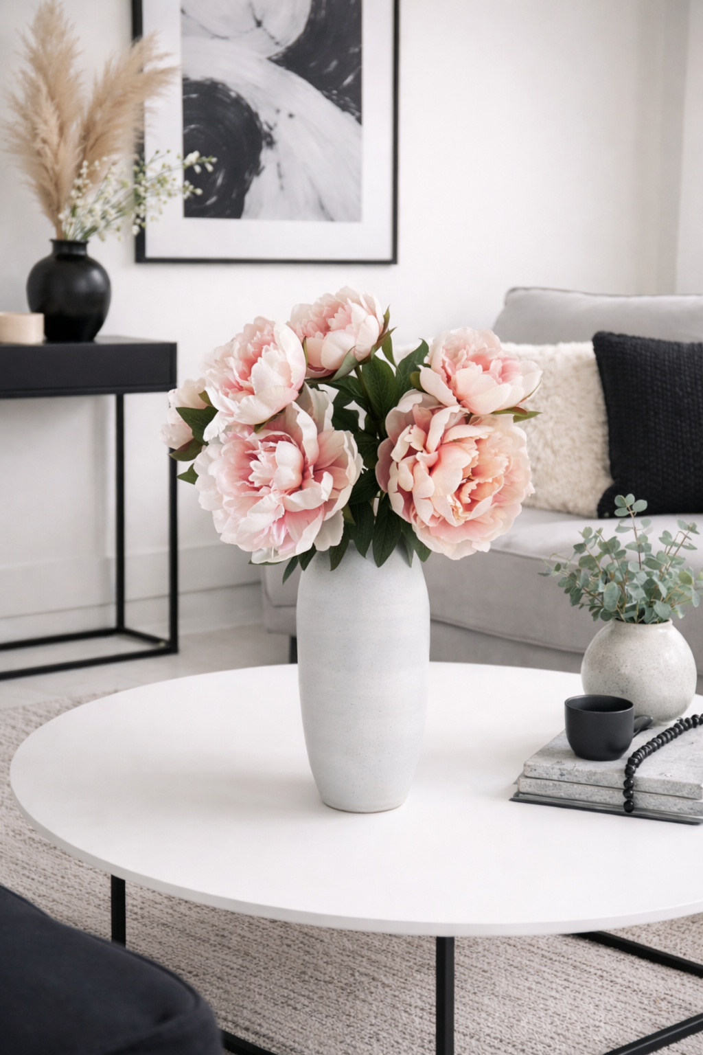 Blomst Pæon pink