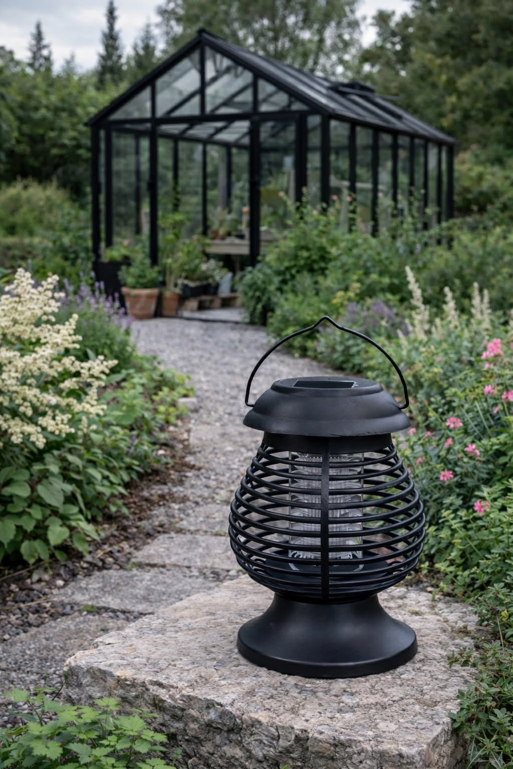 Lanterne med solceller - God til insekter