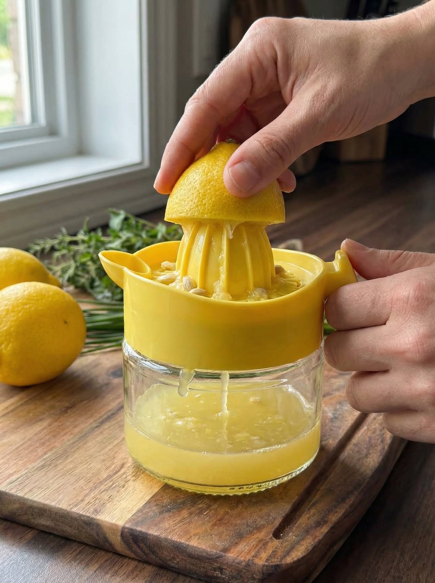 Citruspresser Kande - Gul