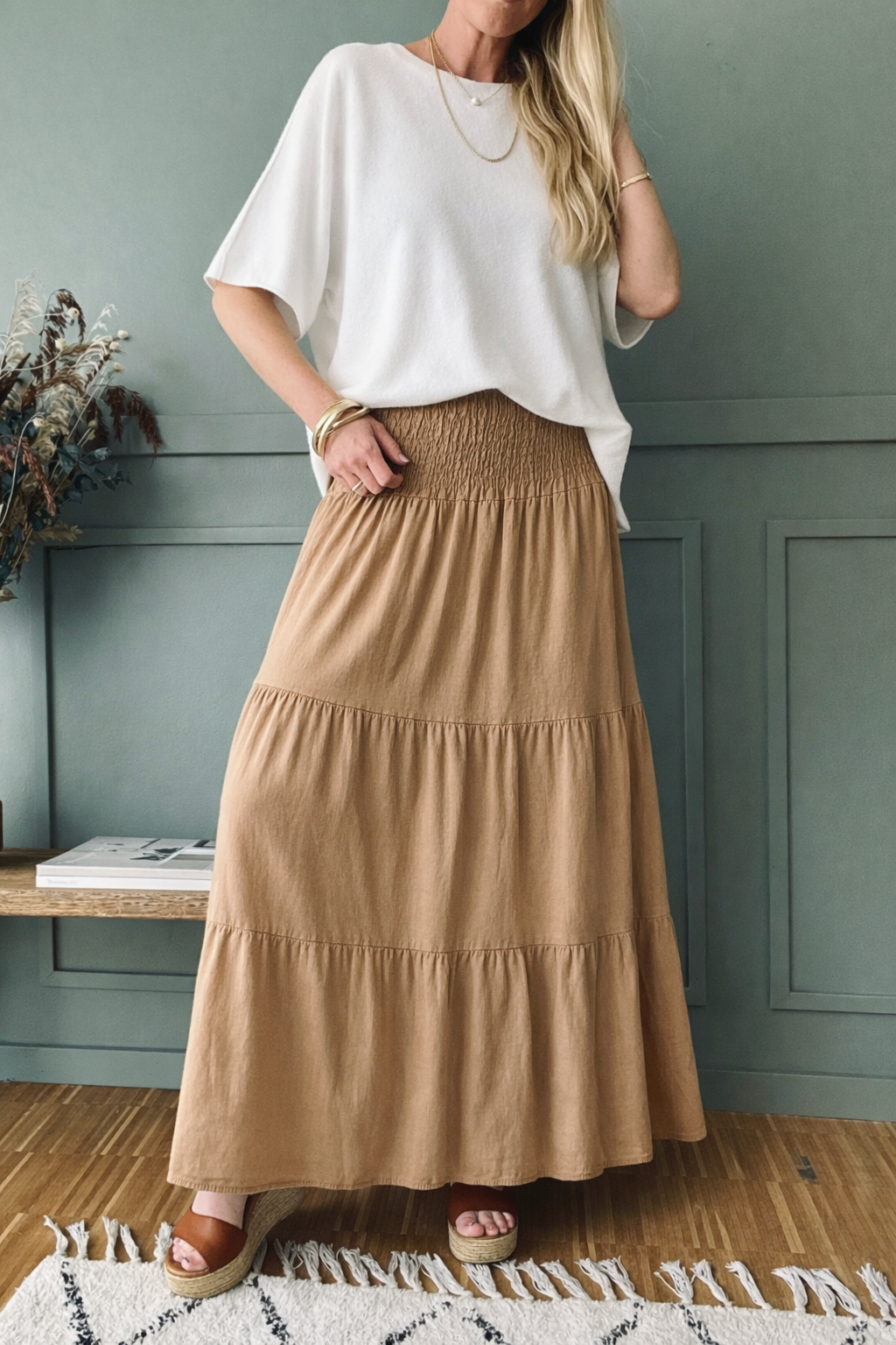 Bluse Sia white – Oversize