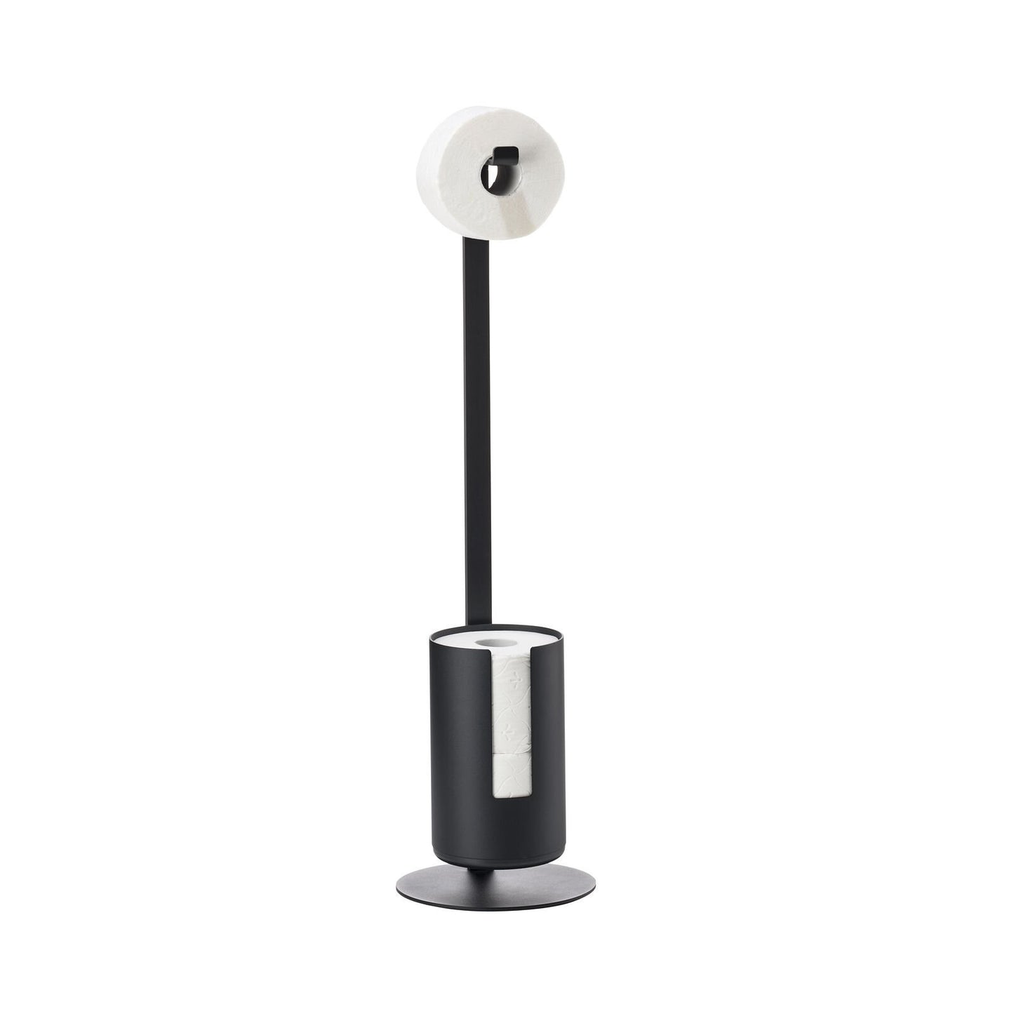Toiletrulleholder Sort - Fritstående