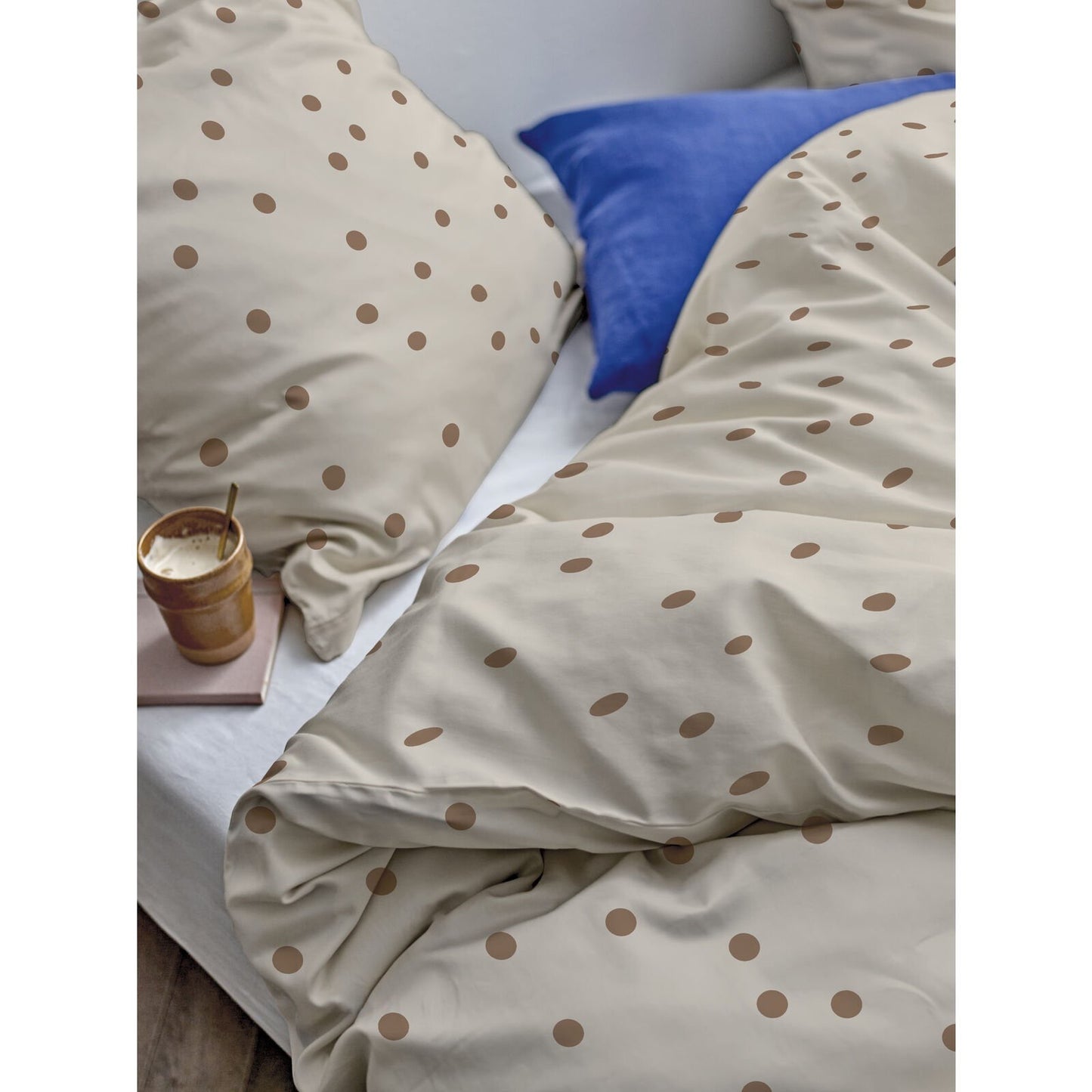 Sengesæt, Solaris varm taupe, 140x200 - 63x60