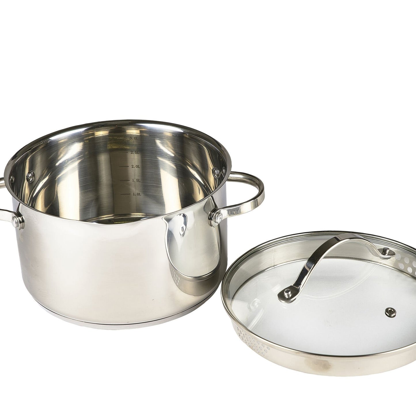 Gryde - 3,0 Liter - Rustfrit stål