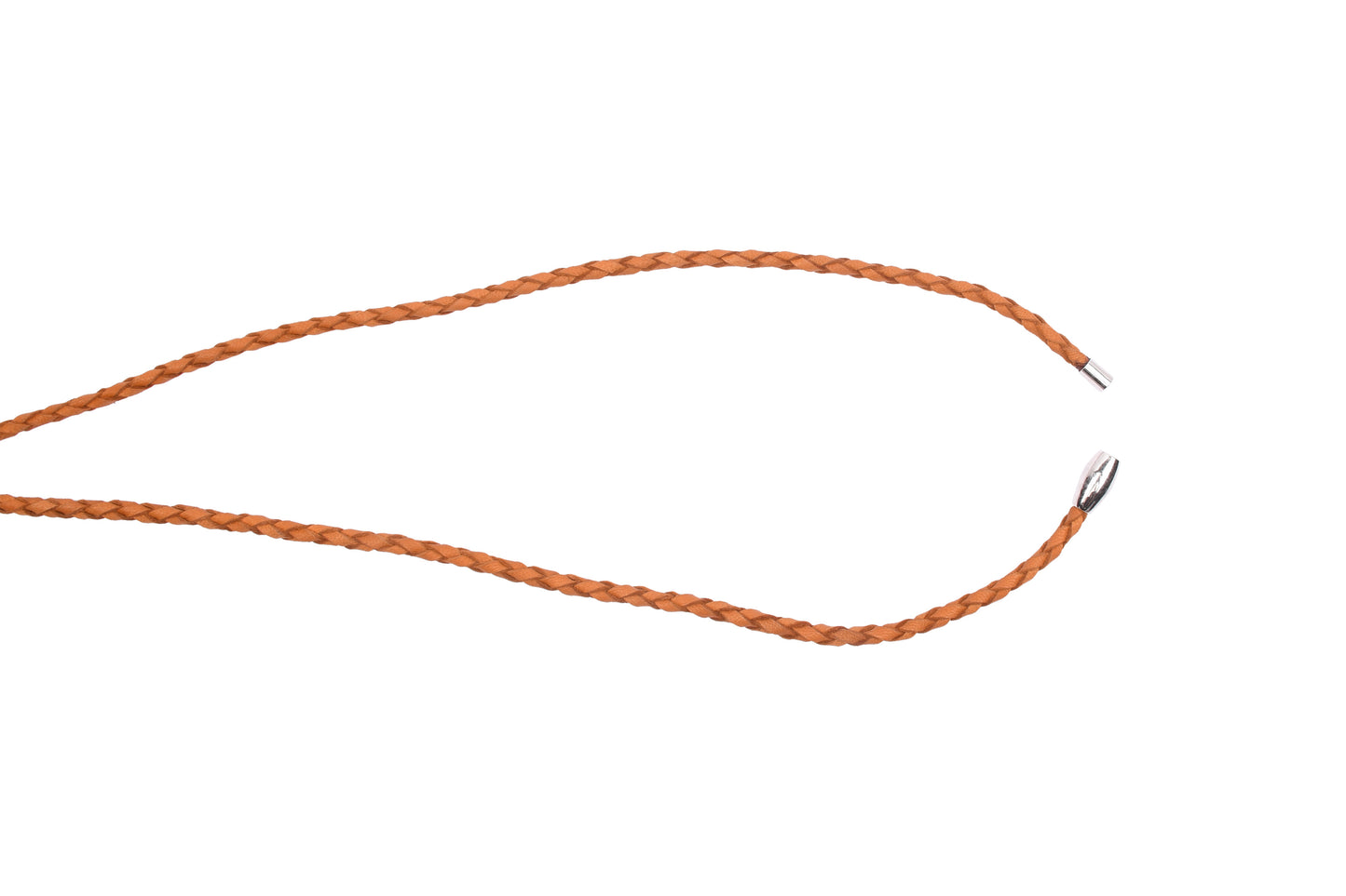Keyhanger flettet - cognac