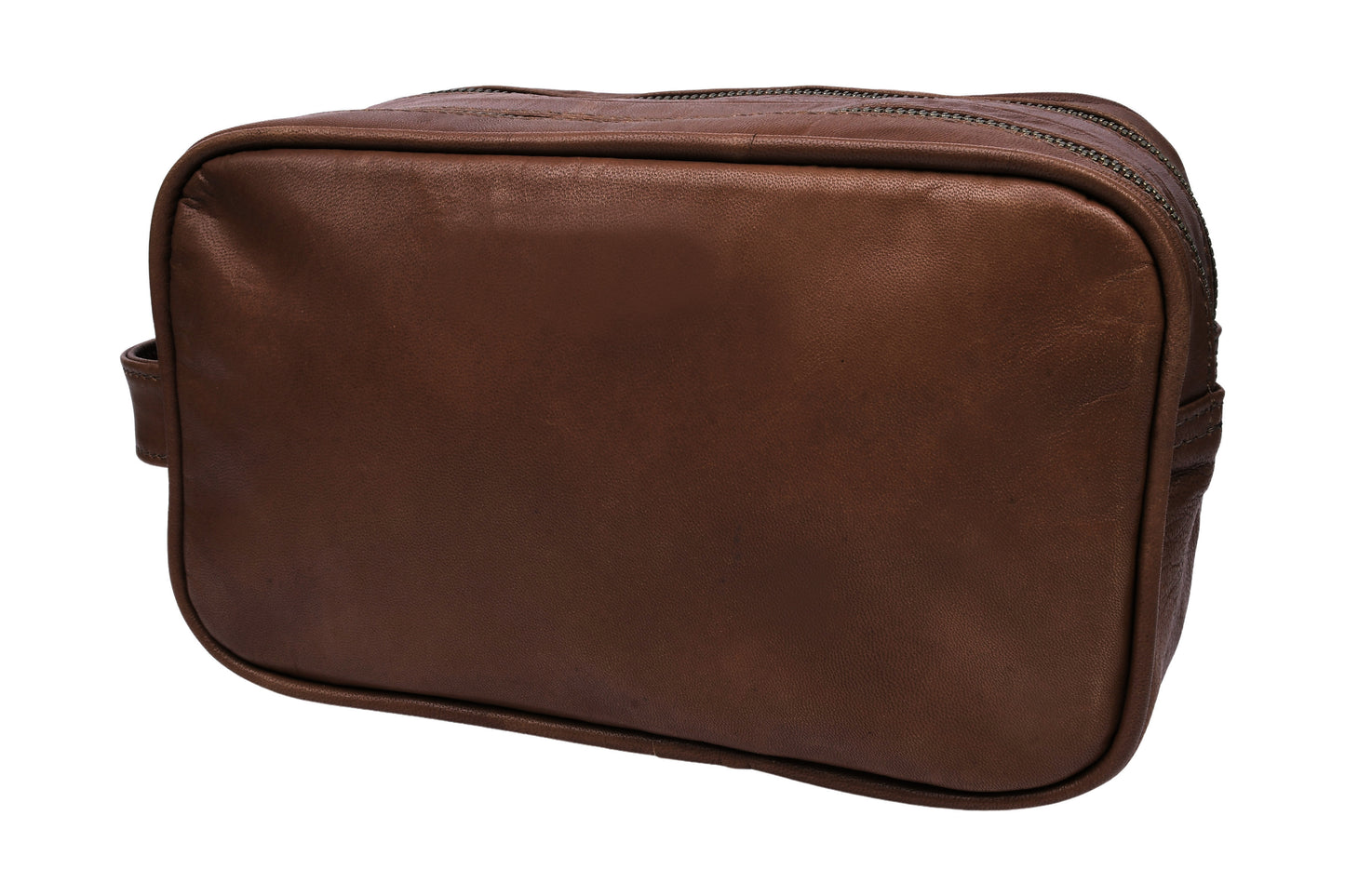 Toilettaske dobbelt Faust - Dark brown
