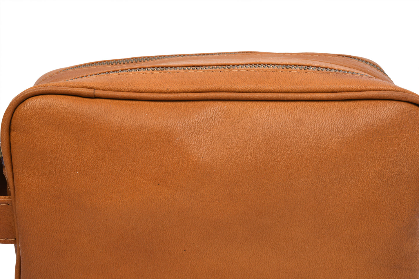 Toilettaske dobbelt Faust - Cognac