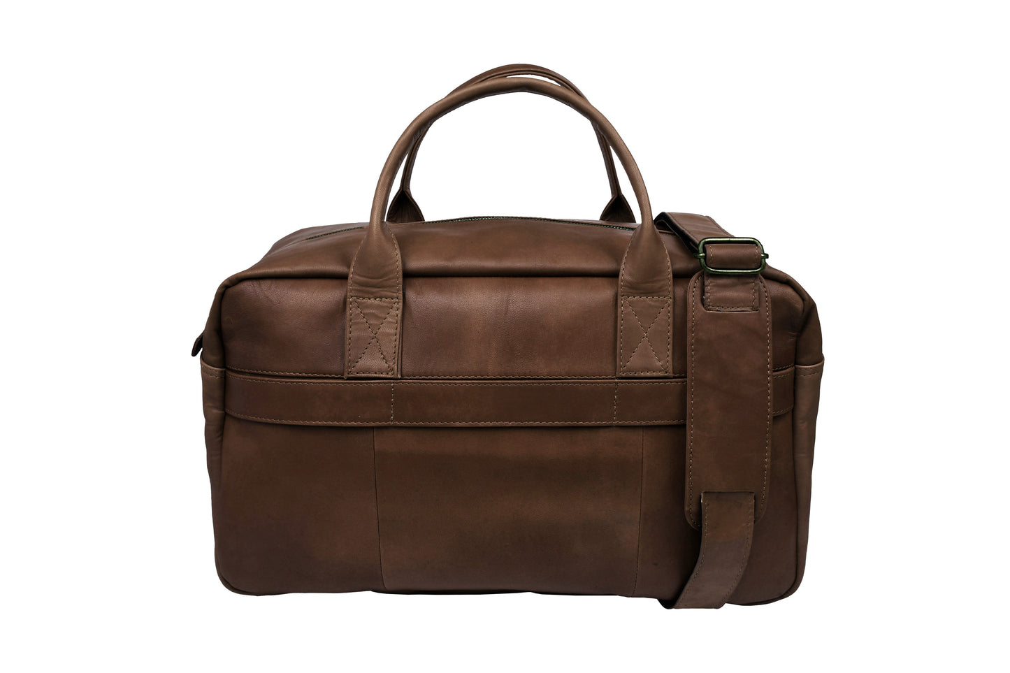 Weekendtaske small Faust - Dark brown