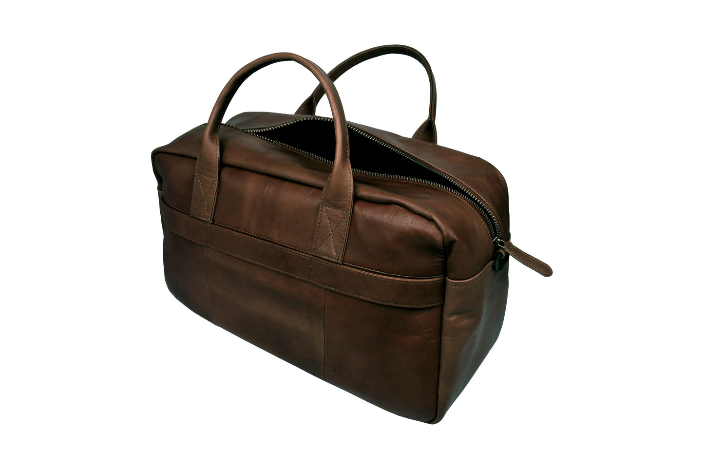 Weekendtaske small Faust - Dark brown