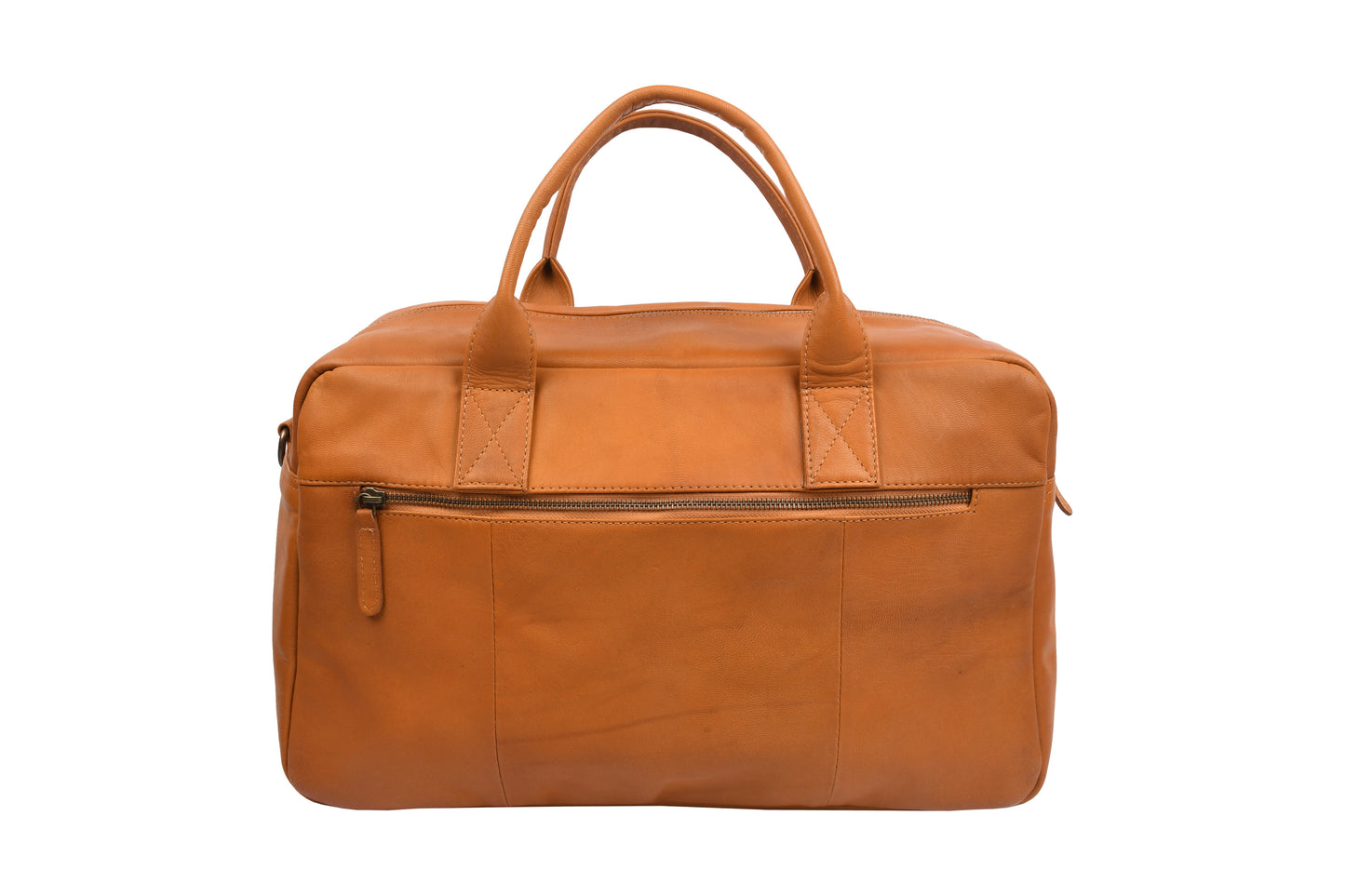 Weekendtaske small Faust - Cognac
